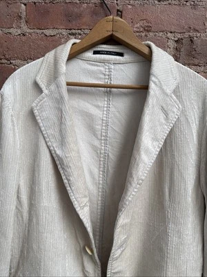 Jaqueta masculina Giorgio Armani Collezioni, tamanho 40, veludo chenille não estruturado - Imagem 1 de 4