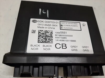 Cadillac SRX 2013-2016 módulo antirrobo entrada sin llave 13580551 fabricante original Foto 1 de 3