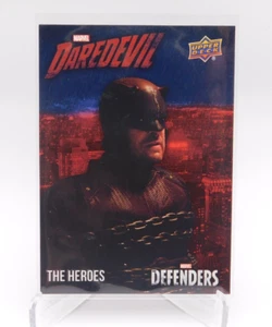 Tarjetas coleccionables de Charlie Cox como Daredevil Marvel Defenders The Heroes #TH-DD10 - Imagen 1 de 2