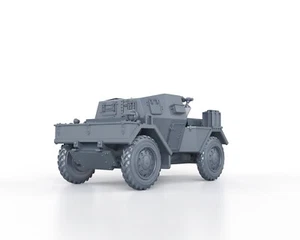 WWII BRITISH Daimler Scout Car Mk III - 1/48 1/56 1/72 1/87 1/100 3D Print Resin - Imagen 1 de 4