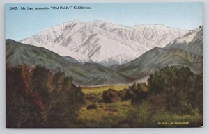 Mt San Antonio Old Baldy Kalifornien Postkarte - Bild 1 von 2