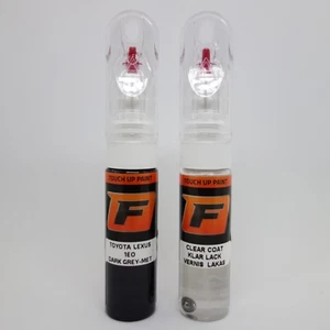 Touch up paint for TOYOTA / LEXUS 1E0 Dark Grey Metallic Pen Kit Brush - Picture 1 of 9