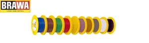 Brawa 3115 cable cable cable 0,14 mm² monohilo, anillo de 100 m, azul (1 m - 0,22 €) NUEVO + EMBALAJE ORIGINAL - Imagen 1 de 1