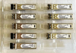 Lot of 9 Cisco SFP-GE-S SFP Transceivers, DOM, Warranty, Invoice - Photo 1/1