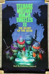 Teenage Mutant Ninja Turtles II SS Rolled Official US One Sheet Movie Poster - Picture 1 of 1