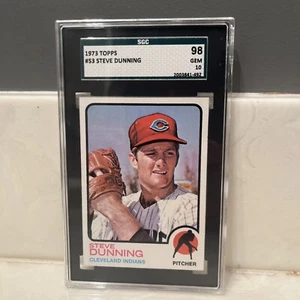 1973 Topps Steve Dunning #53 SGC 10 - Picture 1 of 2
