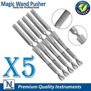 Acrylic Nail Pincher Tool Multi Function Cuticle Pusher Tweezer Magic Wand - Picture 1 of 3