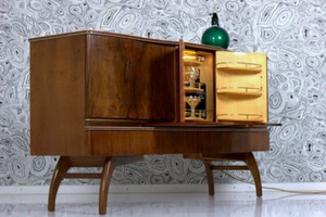 50er Barschrank magic SIDEBOARD Hausbar beleuchtet 50s a 50 barra a50 England - Bild 1 von 9