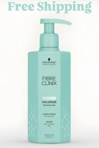 Schwarzkopf Fibre Clinix Hair Volumize Conditioner 8.5 oz Free Shipping - Picture 1 of 6