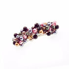 Caravan Mixed Metlaized And Solid Beads Creates This Wonderful All Time Barrette