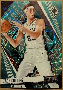 2023-24 Panini Phoenix Teal Lazer #71 Zach Collins SPURS - Bild 1 von 3