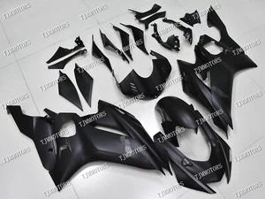 Fit for 2017-2021 YZF R6 Matt Black ABS Injection Bodywork Fairing Panel Kit - Picture 1 of 8