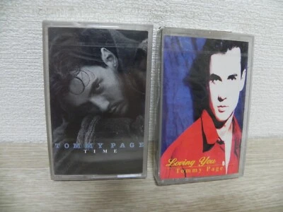Tommy Page - Lot Of 2 Korea Cassette Tape TIME + LOVING YOU / SEALED NEW - Image 1 of 4