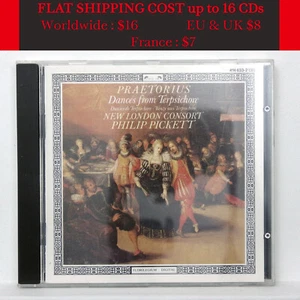 PICKETT ⸺ PRAETORIUS Dances from terpsichore ⸺ L'OISEAU-LYRE CD full silver NM - Foto 1 di 2