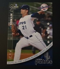 2013 Pacific Coast League All-Stars Brandt #14 Colt Hynes #14 Tucson Padres 