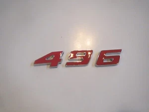 CHEVROLET 496 STROKER IDENTIFICACIÓN DEL MOTOR GUARDABARROS CAPÓ CUCHARA CUARTO EMBLEMA - ROJO - Imagen 1 de 1