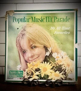 Popular Music Hit Parade - Readers Digest 9 LP record set 110 All-Time Favorites - Picture 1 of 13