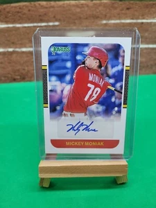 2021 Donruss 1987 RETRO AUTOGRAPH Phillies / Angels Mickey Moniak RC 87S-MM - Picture 1 of 2