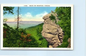 White Top Mountain, Norfolk & Western Railway, Virginia Postcard - Picture 1 of 2