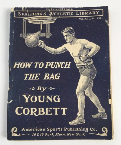 HOW TO PUNCH THE BAG BY YOUNG CORBETT 1904 SPALDING'S ATHLETIC LIBRARY No. 191 Cover