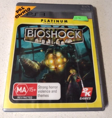 BioShock PS3 PlayStation 3 Sony  Complete W Manual - Image 1 of 3
