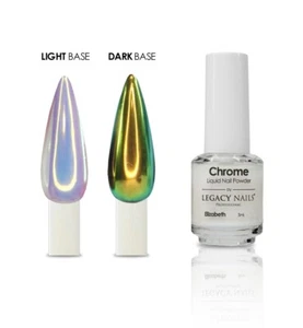 Chrome Liquid Nail Powder | Legacy Nails - Bild 1 von 10