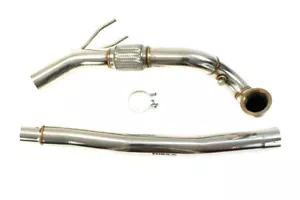 DOWNPIPE EDELSTAHL VW GOLF 7 2.0 R AUDI TTS S3 8V SEAT LEON 3 CUPRA R 290 300 310 PS - Bild 1 von 2