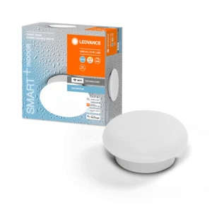 LED Smart Bad Deckenlampe Orbis Aqua Weiß Ø20cm IP44 12W 1200lm CCT Dimmbar WiFi - Bild 1 von 9