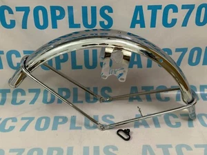 Suzuki GT380 GT500 GT550 GT750 Front Fender High Quality Chrome 53100-31702-Rep - Picture 1 of 15