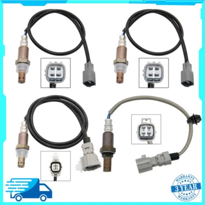 Set of 4 Oxygen Sensors For Lexus RX330 2004-2006 Toyota Highlander 2004-07 3.3L - Image 1 of 4
