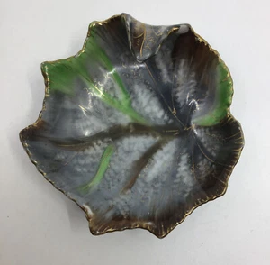 Vintage Leaf Shaped Trinket Dish Ring Chubu China Occupied Japan - Picture 1 of 4