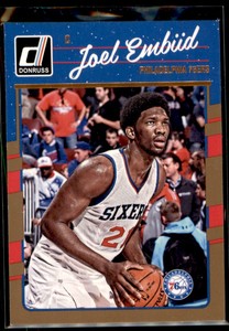 2016-17 DONRUSS JOEL EMBIID PHILADELPHIA 76ERS #1