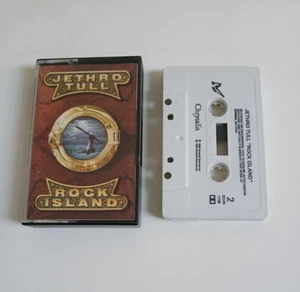 JETHRO TULL ROCK ISLAND CASSETTE TAPE CHRYSALIS UK 1989 - Picture 1 of 1