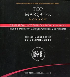 MONACO BRANDS TOP = THE MOST EXCLUSIVE SUPERCAR SHOW IN THE WORLD - Picture 1 of 1