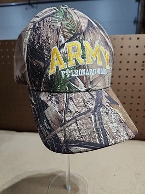 Under Armour Army Ft. Leonard Wood Camo LG/XL Hat - Image 1 of 4