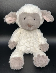 Neu ohne Etikett! Mary Meyer grau weiß Lamm Schaf Plüsch Baby Spielzeug WEICHES Stofftier 11 Zoll - Bild 1 von 7
