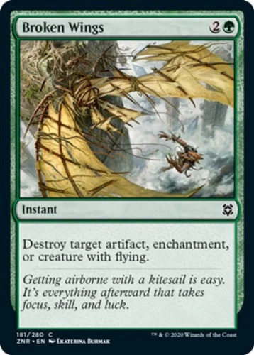 x1 Broken Wings - Zendikar Rising - NM - MTG - Image 1 of 1