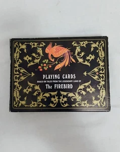 Playing Cards The Firebird Yury Shakov Poker Vintage Original New. Read Descript - Picture 1 of 4