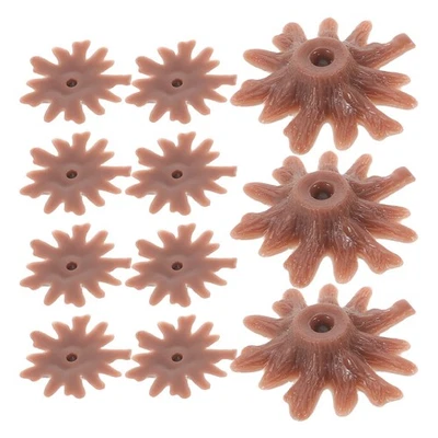  100pcs Model Trees Stand: Miniature Artificial Plant Feet Mini Brace Holder - Image 1 of 4