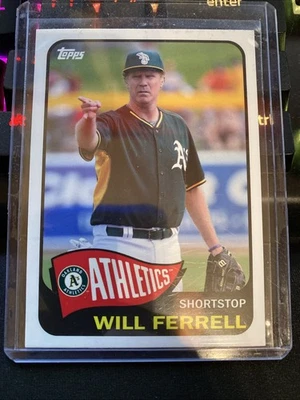 2015 Topps Archives WF-1 Will Ferrell Oakland Athletics  - Image 1 of 2