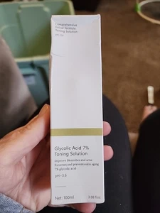 Glycolic Acid 7% Toning Solution - pH 3.6 - Improves Blemishes & Acne 3.38oz - Picture 1 of 1