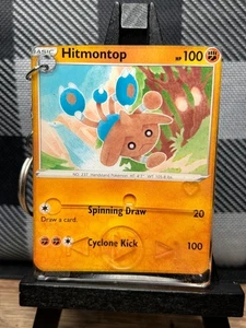 Pokémon Keychain: Hitmontop _ Trading Card Key Chain, Resin, Handcrafted - Picture 1 of 1