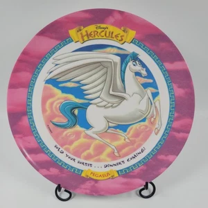 McDonald's Disney Hercules Pegasus 9.5" Melamine Kid's Dinner Plate VTG 1997 - Picture 1 of 5