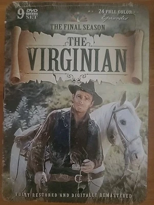 The Virginian Complete Final Season 8 NEW SEALED 9 DVD's Box Set Collectable Tin - Image 1 of 3