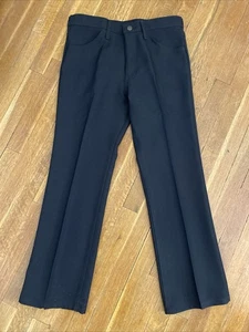 Wrangler Herren Wrancher Jeans 82TN Schwarz Faltenfrei Stretch Polyester Neu 32x28 - Bild 1 von 11