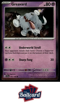 Miscellaneous Cards & Products #105/198 Greavard Holo - Image 1 of 2