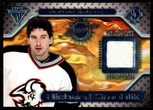 2000-01 Pacific Private Stock Titanium #62 Richard Smehlik Game-Used Gear - Picture 1 of 2