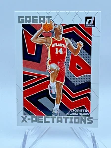 2022-23 Donruss, Great Expectations, AJ Griffin, Atlanta Hawks - Picture 1 of 2