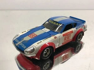 EIDAI GRIP JAPAN NISSAN DATSUN 240Z FAIRLADY Z #33 -BLUE+WHITE 1:28- GOOD - B2 - Picture 1 of 7