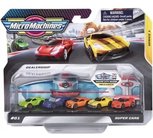 Micro Machines Dealership 5er Pack Super Cars Serie 1 #1 - Bild 1 von 8